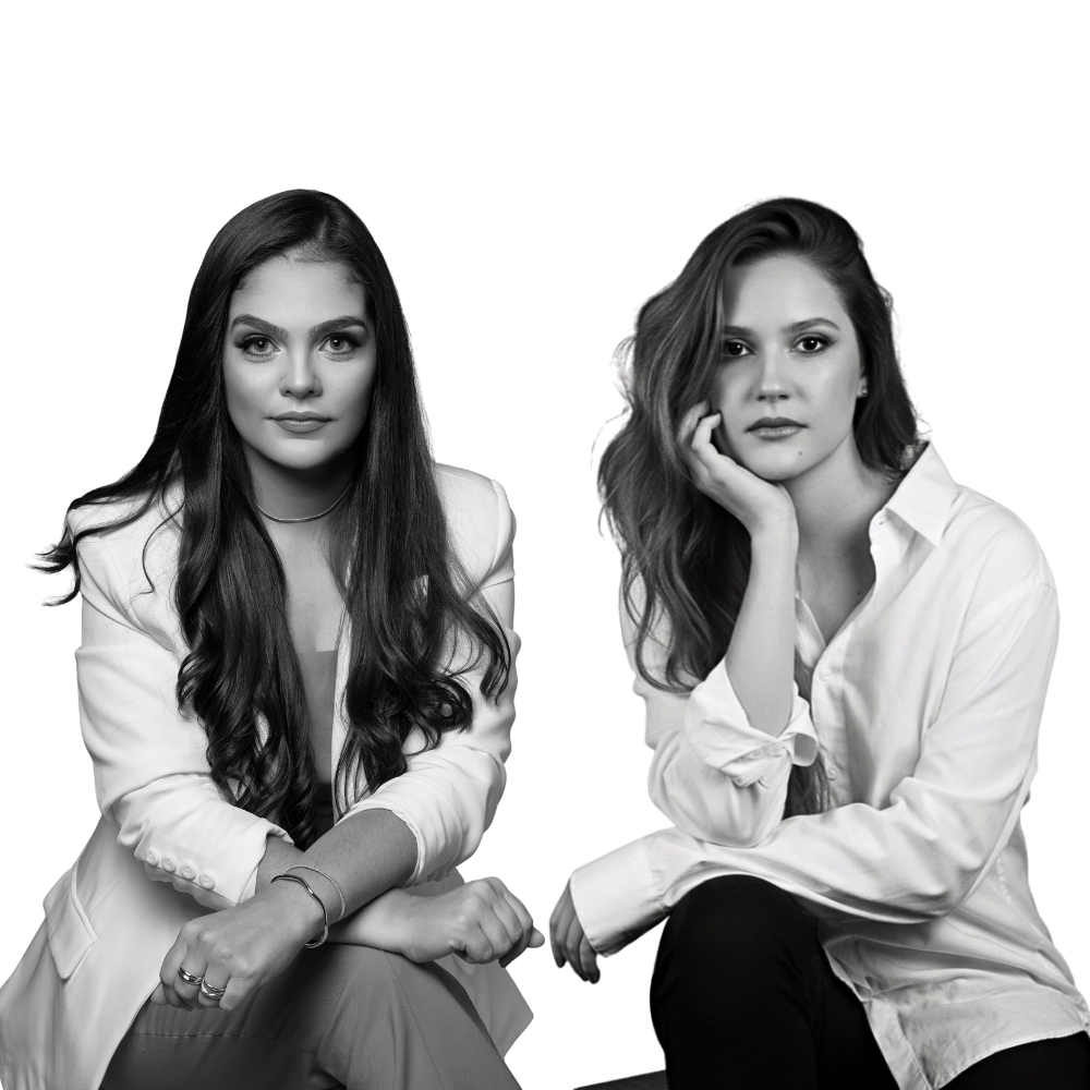 Evelyn Berto e Giovana Milhorança, fundadoras da Ombrello Arquitetura